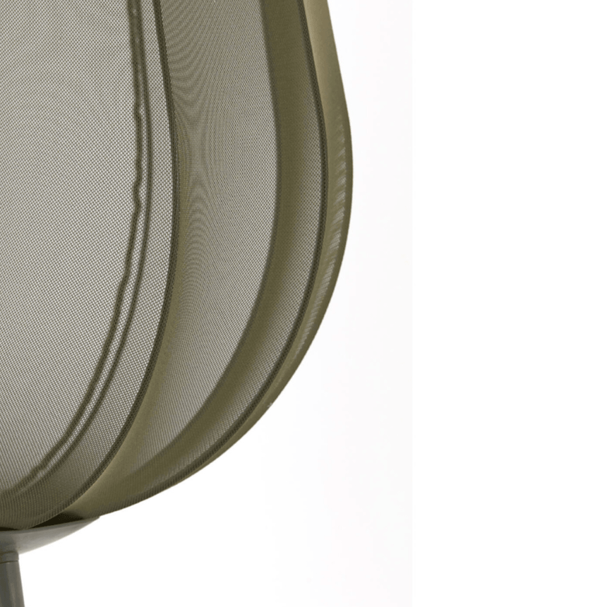 Plumeria metal floor lamp