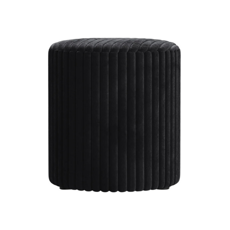 Dia kordbársony puff Ø40