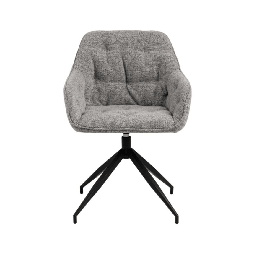 Brooke bouclé swivel chair