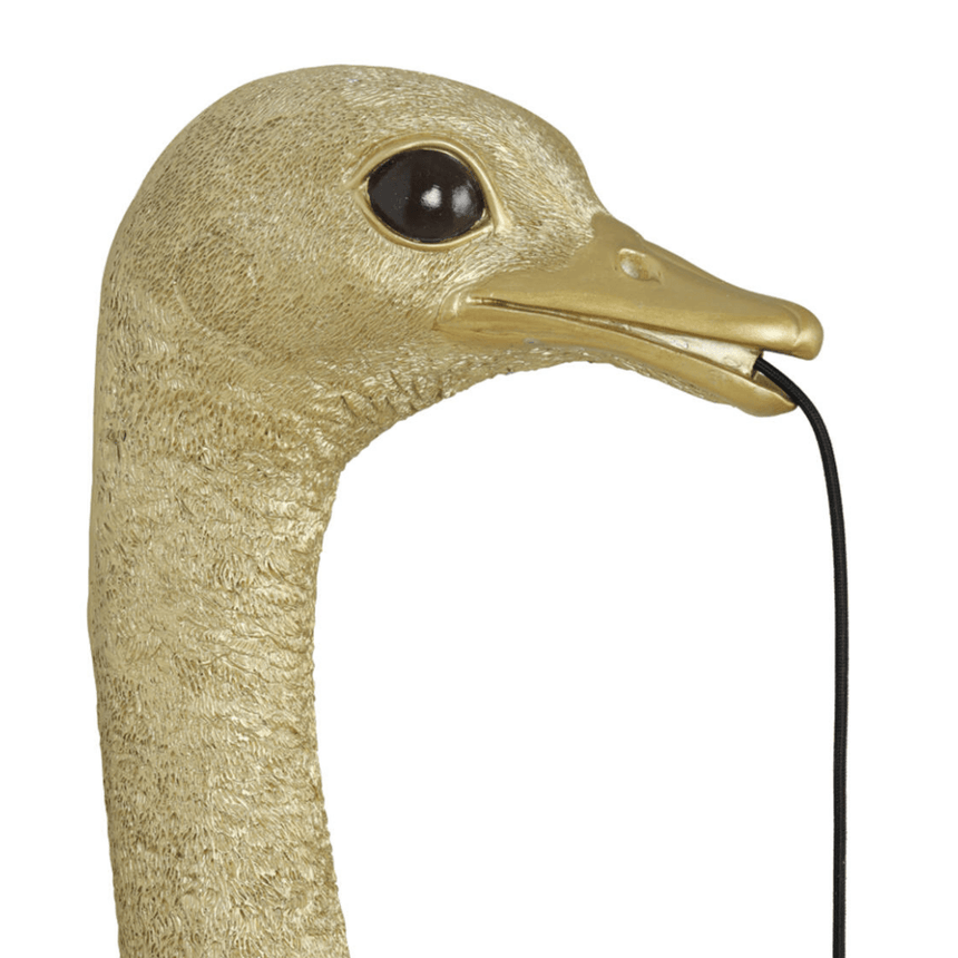 Ostrich small resin wall lamp