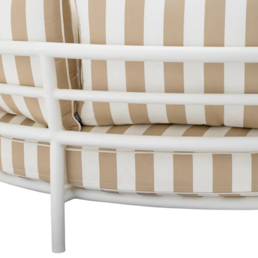 Laguno round garden sofa