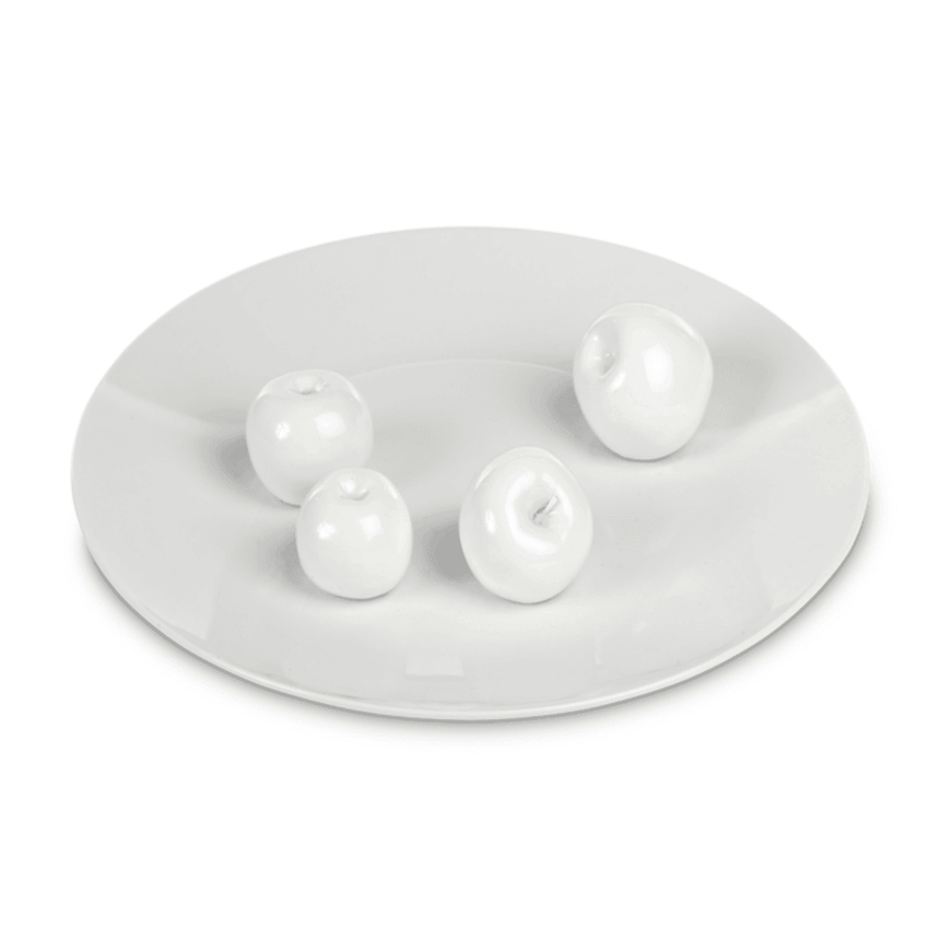 Apples porcelain bowl