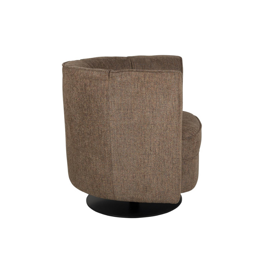 Flower velvet armchair