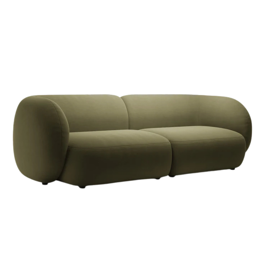 Kate 4 személyes bársony kanapé