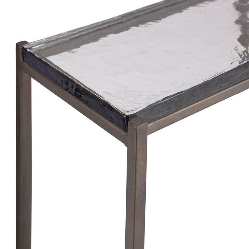 Lucinde üveg lerakóasztal szettben