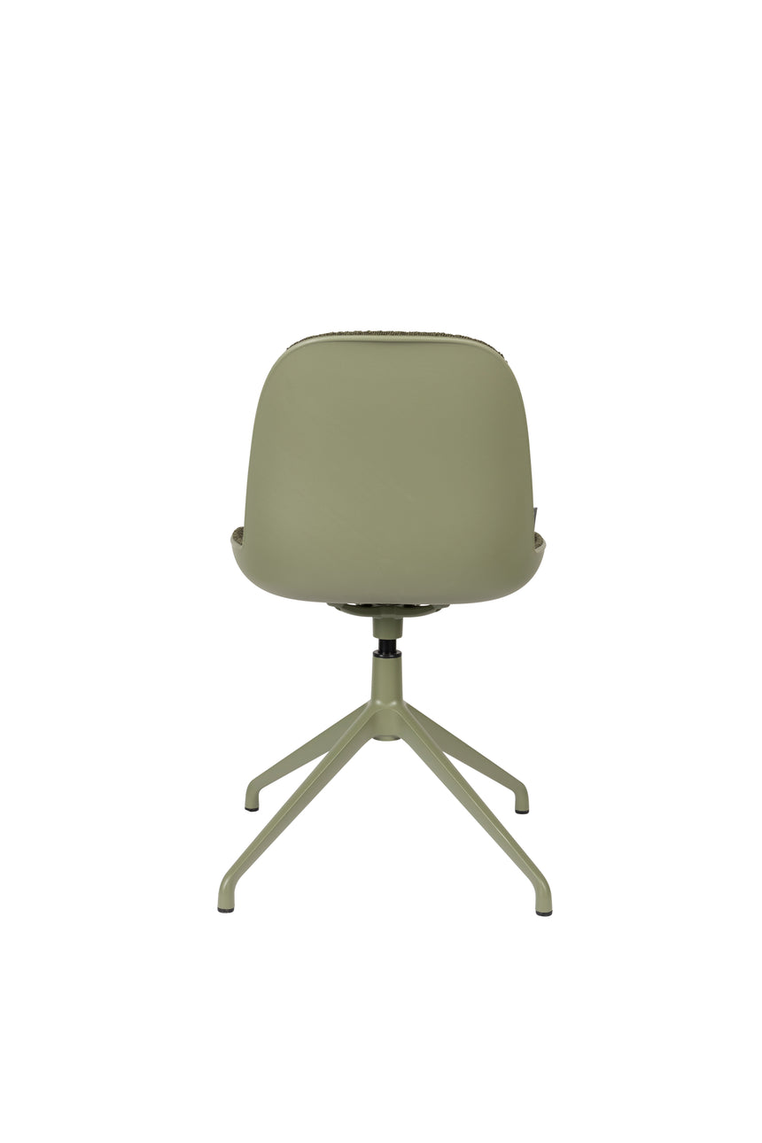 Albert Kuip bouclé swivel chair