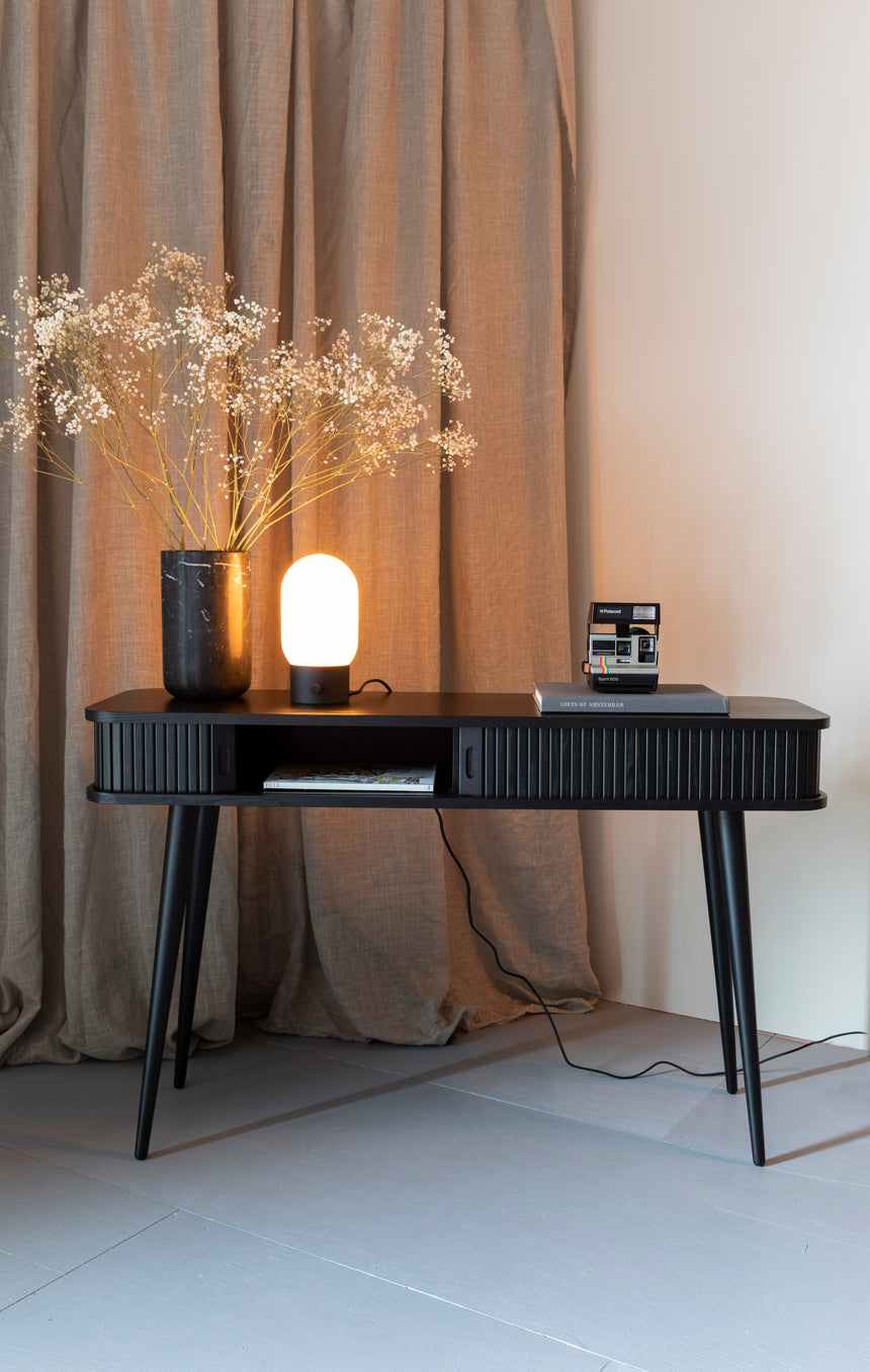 Barbier wooden console table