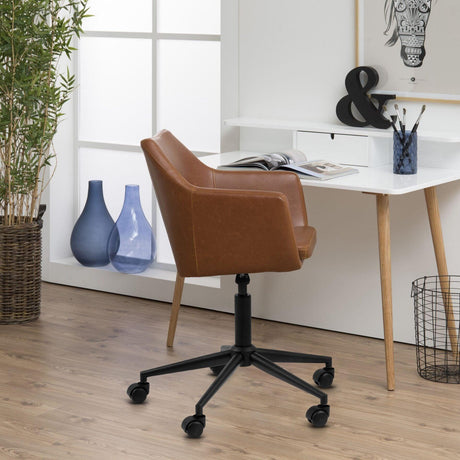 Nora textilbőr forgószék-4