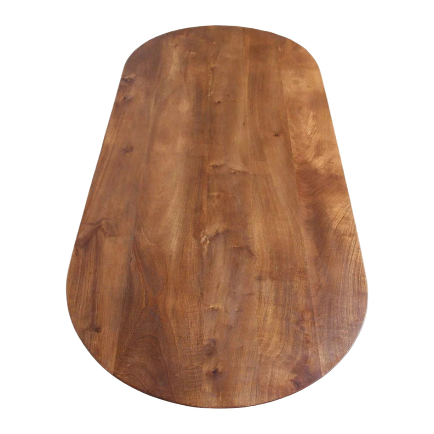 Bullnose fa dohányzóasztal