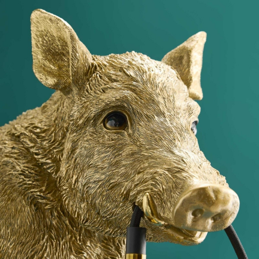 William műgyanta asztali lámpa