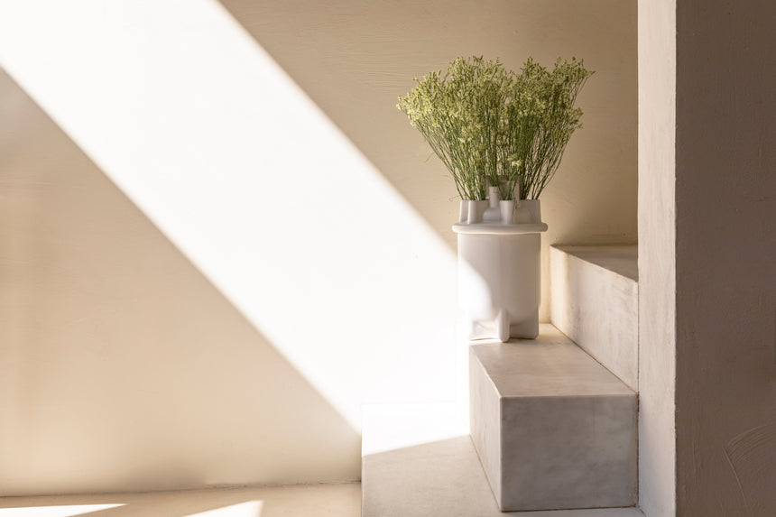 Bassin ceramic vase large