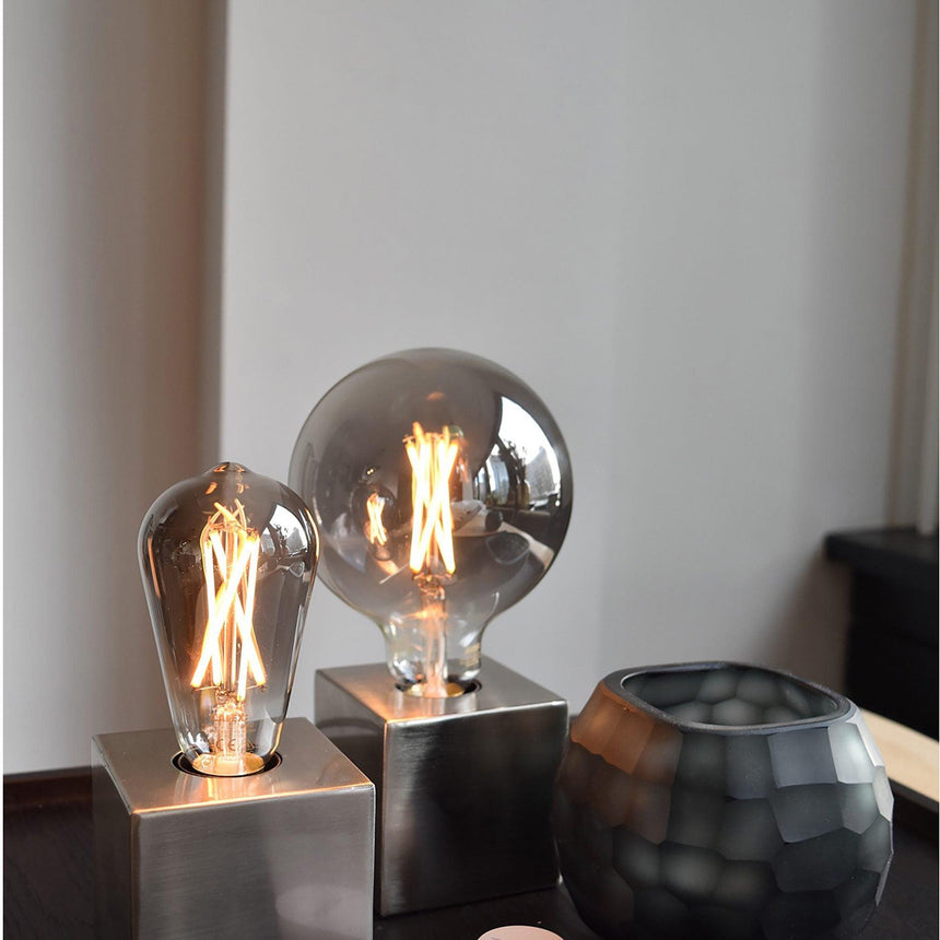 Tafelarmatuur asztali lámpa fém váz, E27-9