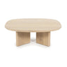 Stef wooden coffee table 80x80