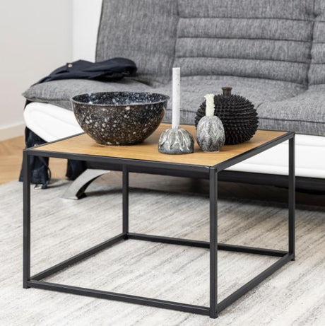 Seaford wooden coffee table 60x60