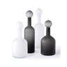 Bubbles and Bottles frosted glass decoration set