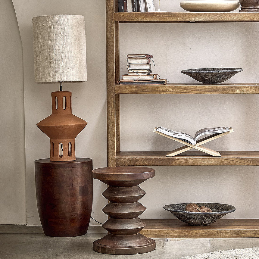 Kiribati wooden storage table