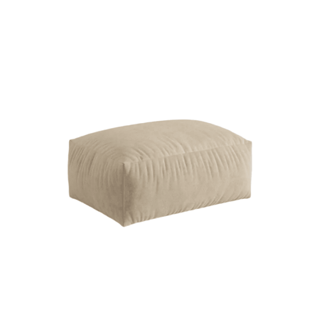 Martina velvet pouf 95x65