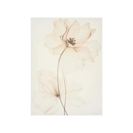 White Flowers dizájn vászonkép - Dutch Home