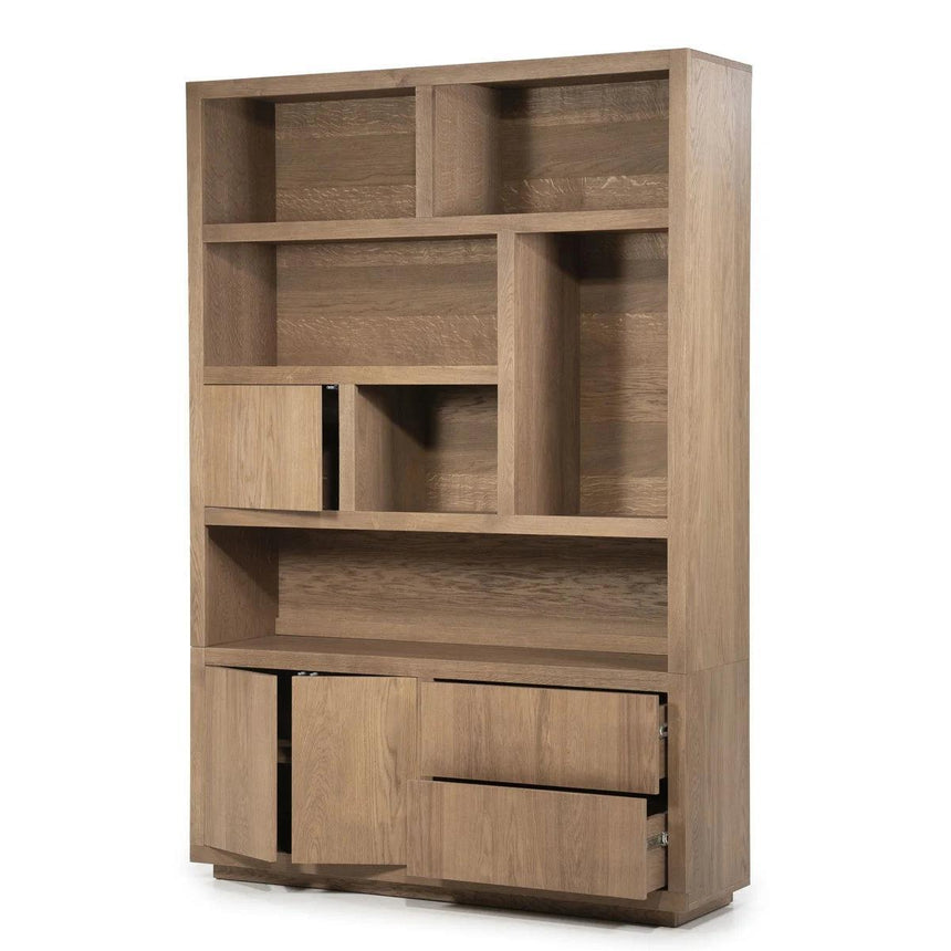 Helsinki 3-door, 2-drawer wooden cabinet