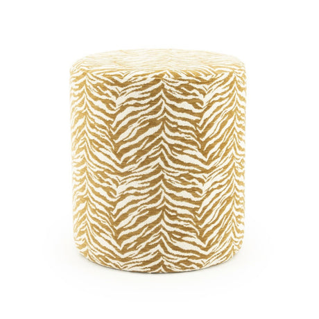 Tigra szövet puff