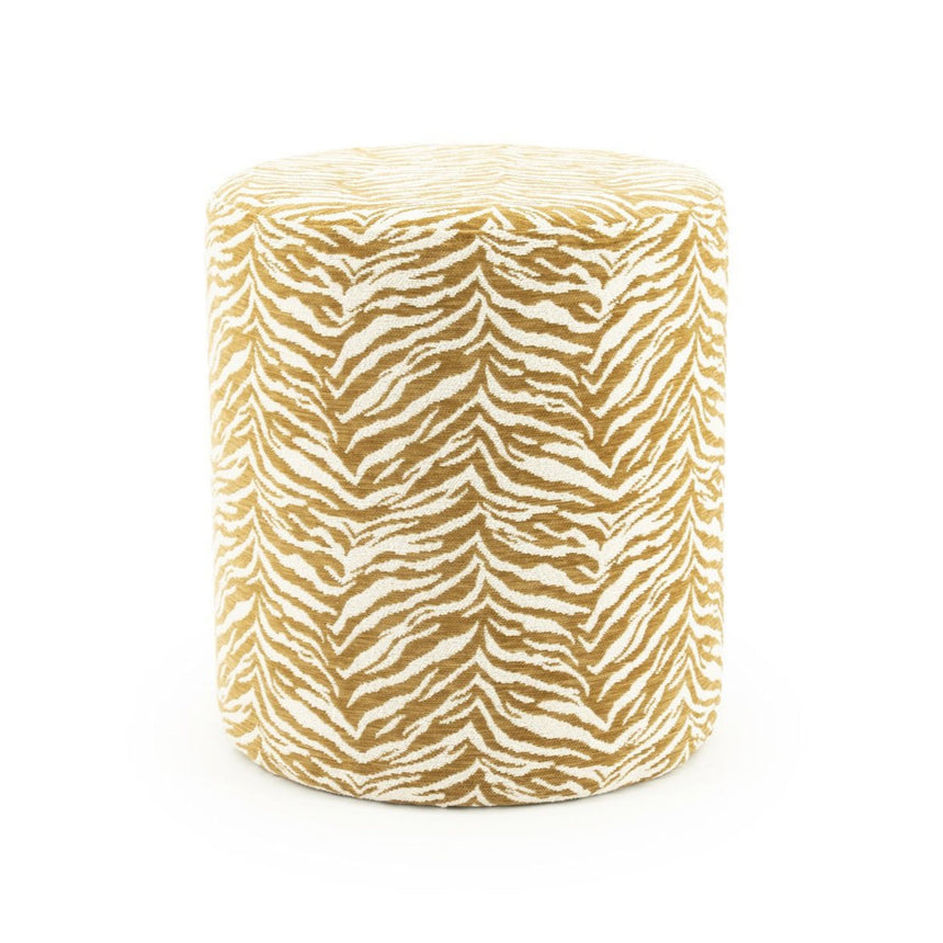 Tigra szövet puff