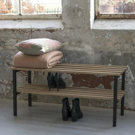 Rizzo Bench fa cipőtartó pad