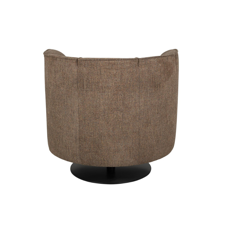 Flower velvet armchair