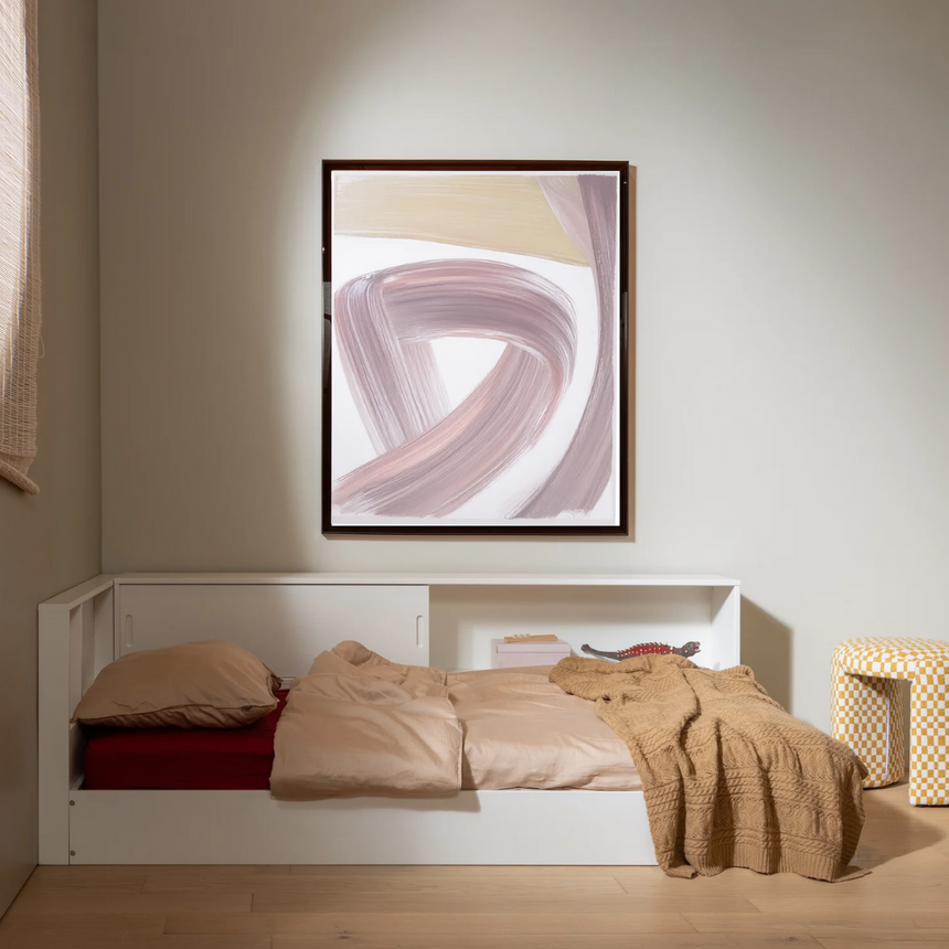 Leif wooden mirror 64x38