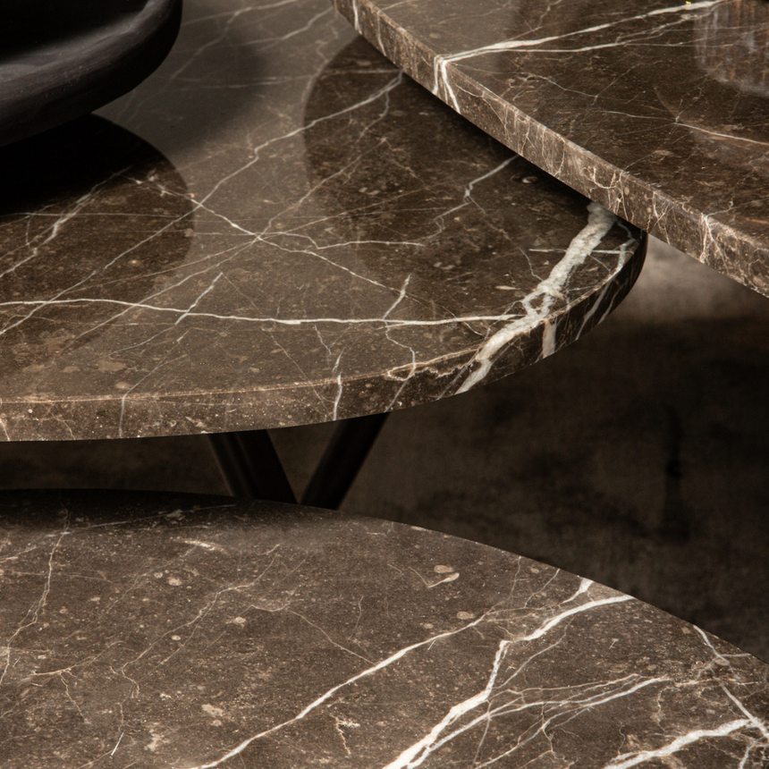 Noa wooden bedside table