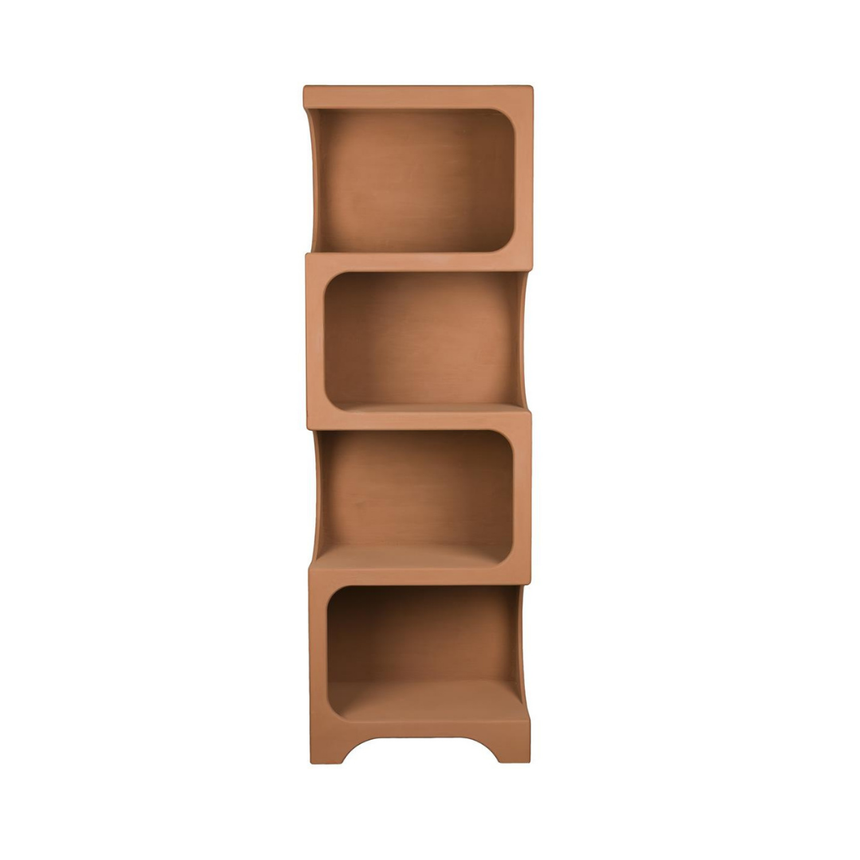 Seven wooden shelf