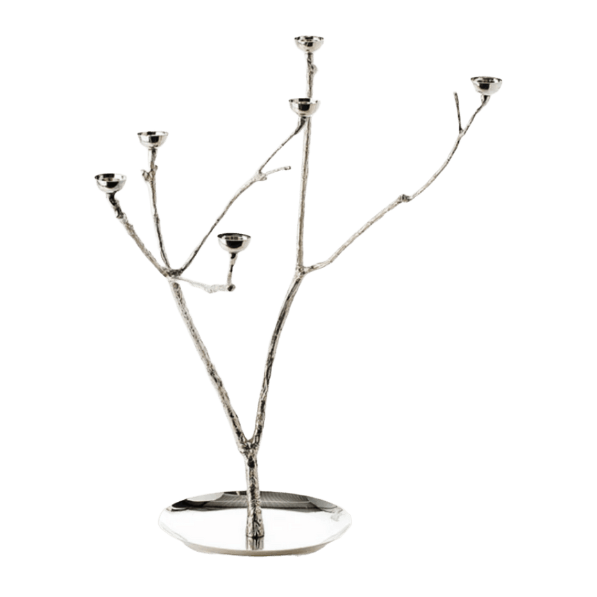 Twiggy metal candle holder 65cm