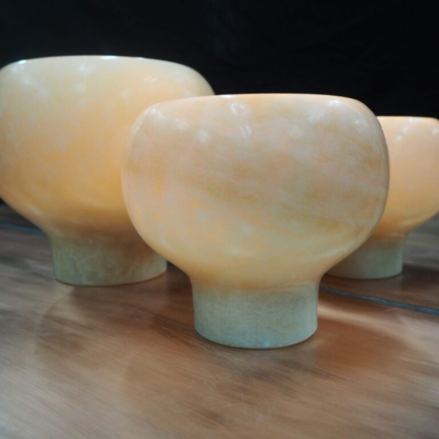 Vector clay wall lamp