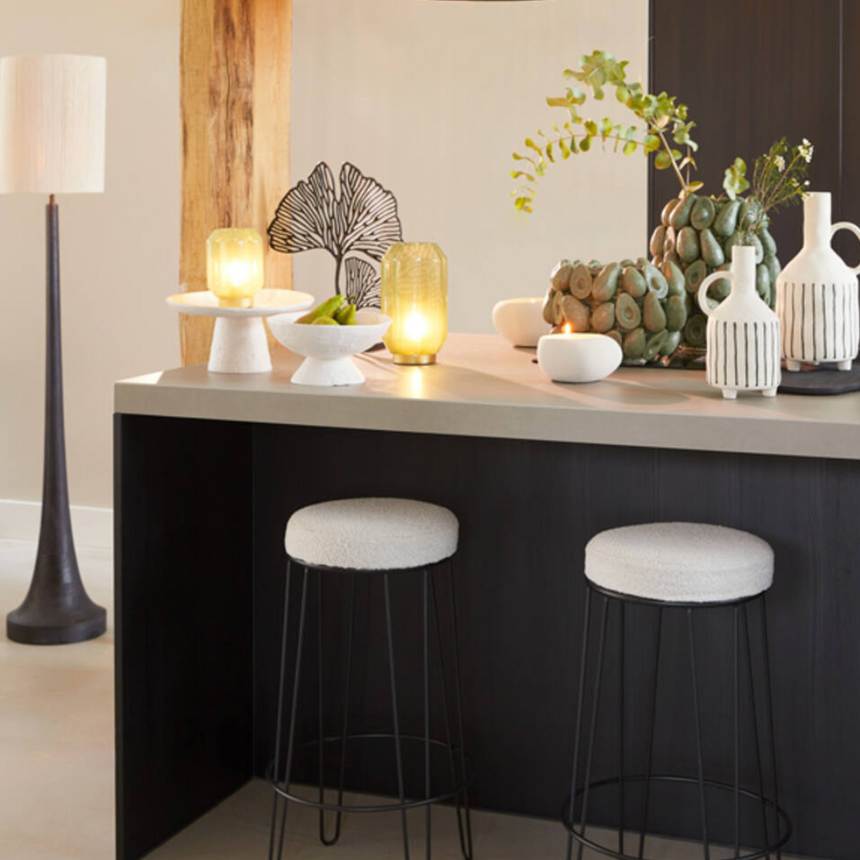 Yvias üveg asztali lámpa Ø15