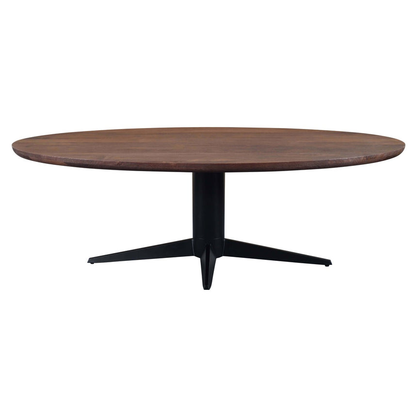 Stafford ovális étkezőasztal – Tömör mangófa tetővel, 230 cm