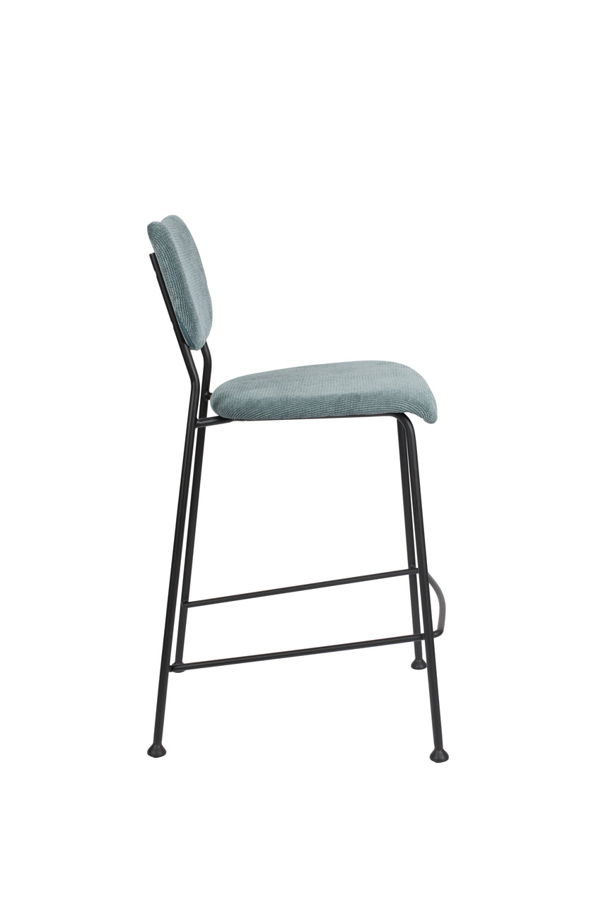 Benson corduroy low bar stool