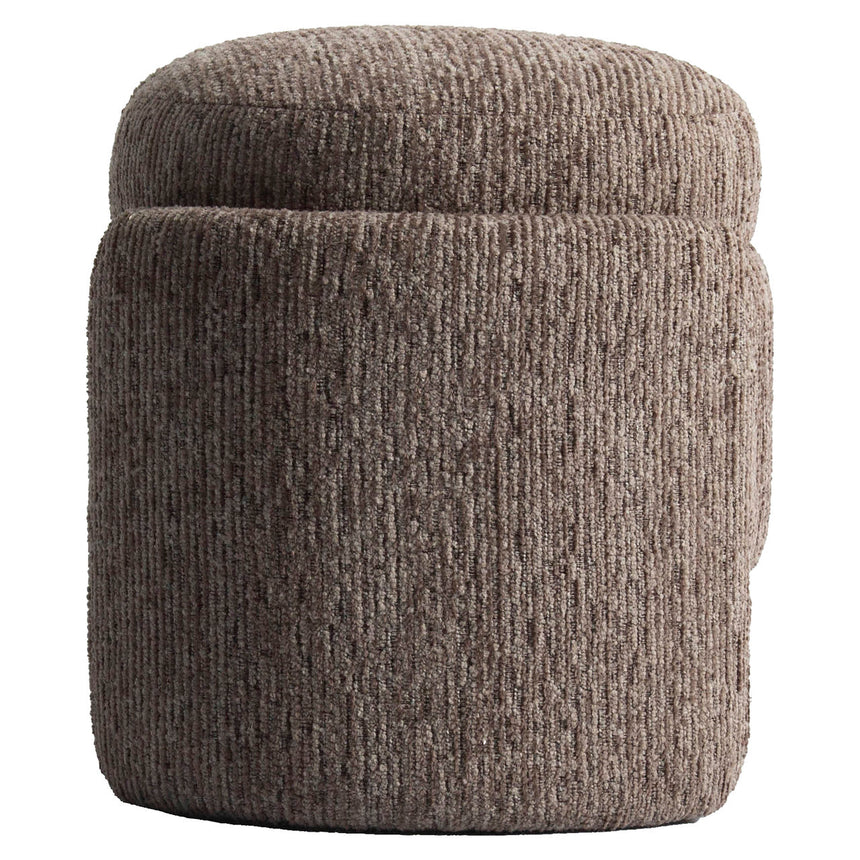 Cupid puff és lábtartó tárolóval – Lineáris szövet, 51 cm