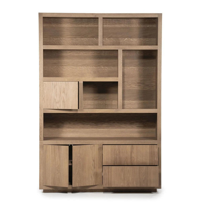 Helsinki 3-door, 2-drawer wooden cabinet