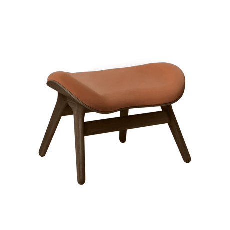 A Conversation Piece bőr lábtartó sötét kerettel