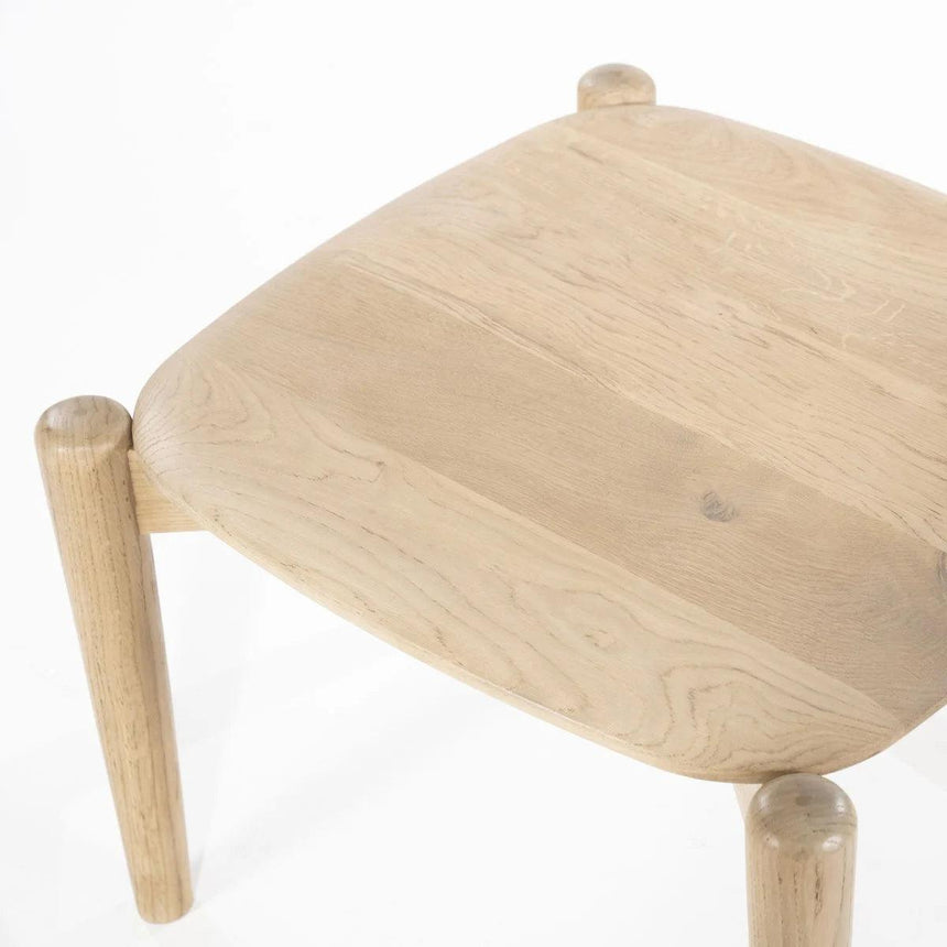 Selbu wooden coffee table 60x60