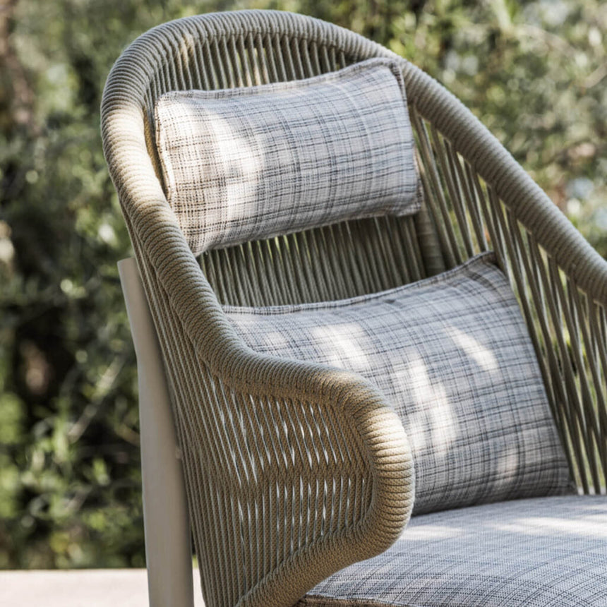 Agave garden armchair