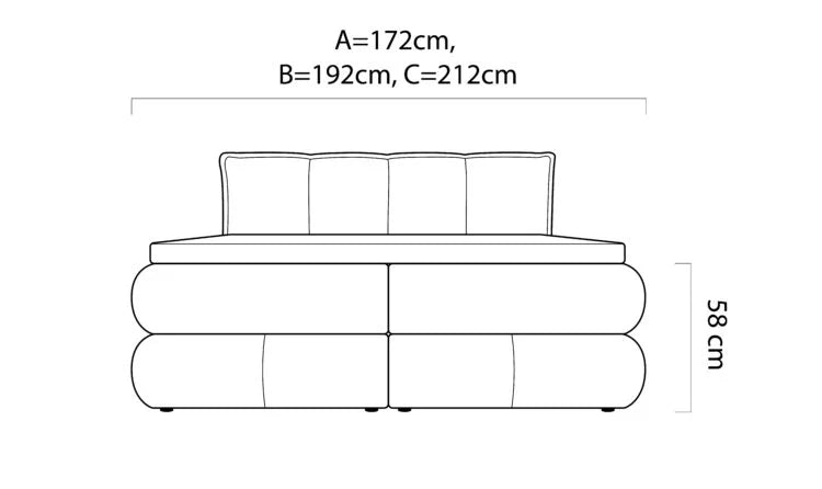 Alberto Boxspring ágy