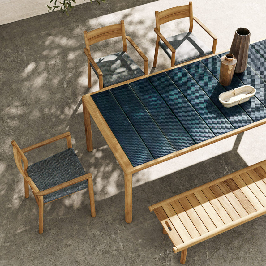 Panama garden bench