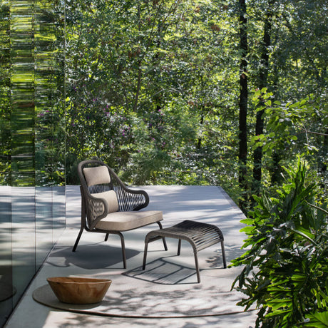 Agave garden armchair