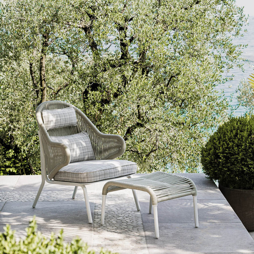 Agave garden armchair