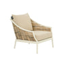 Milou metal garden armchair
