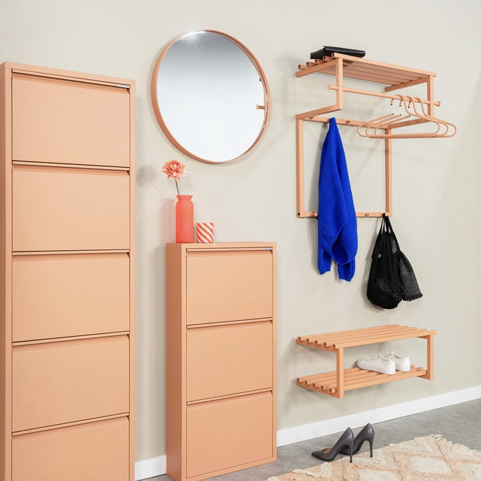 Albany wooden shoe cabinet 72x43
