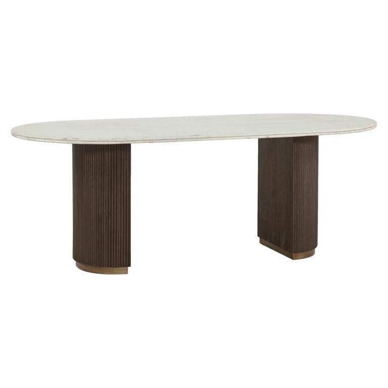 Mayfield marble dining table 210