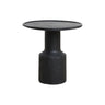 Nero Midnight wooden side table