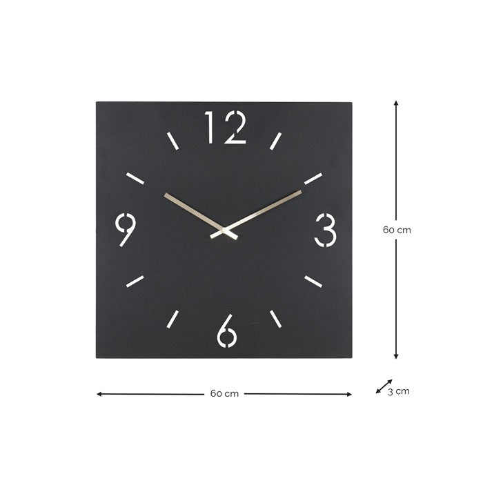 Time fém falióra
