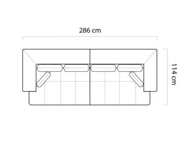 Albio Bigsofa kanapé
